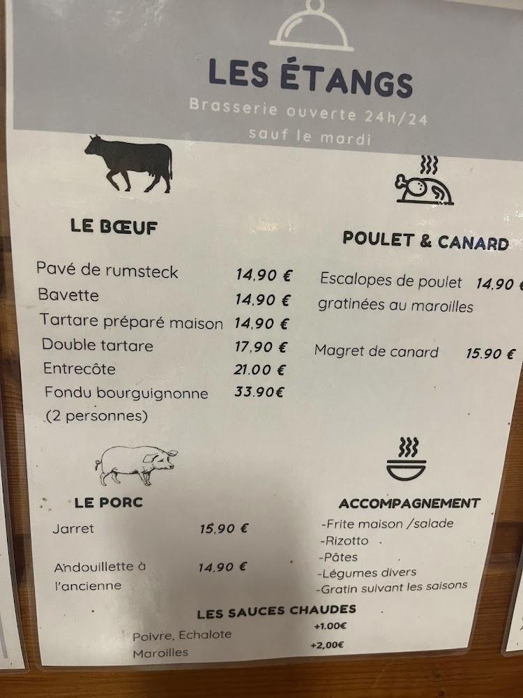 Brasserie Des Etangs David - Menu Image 2